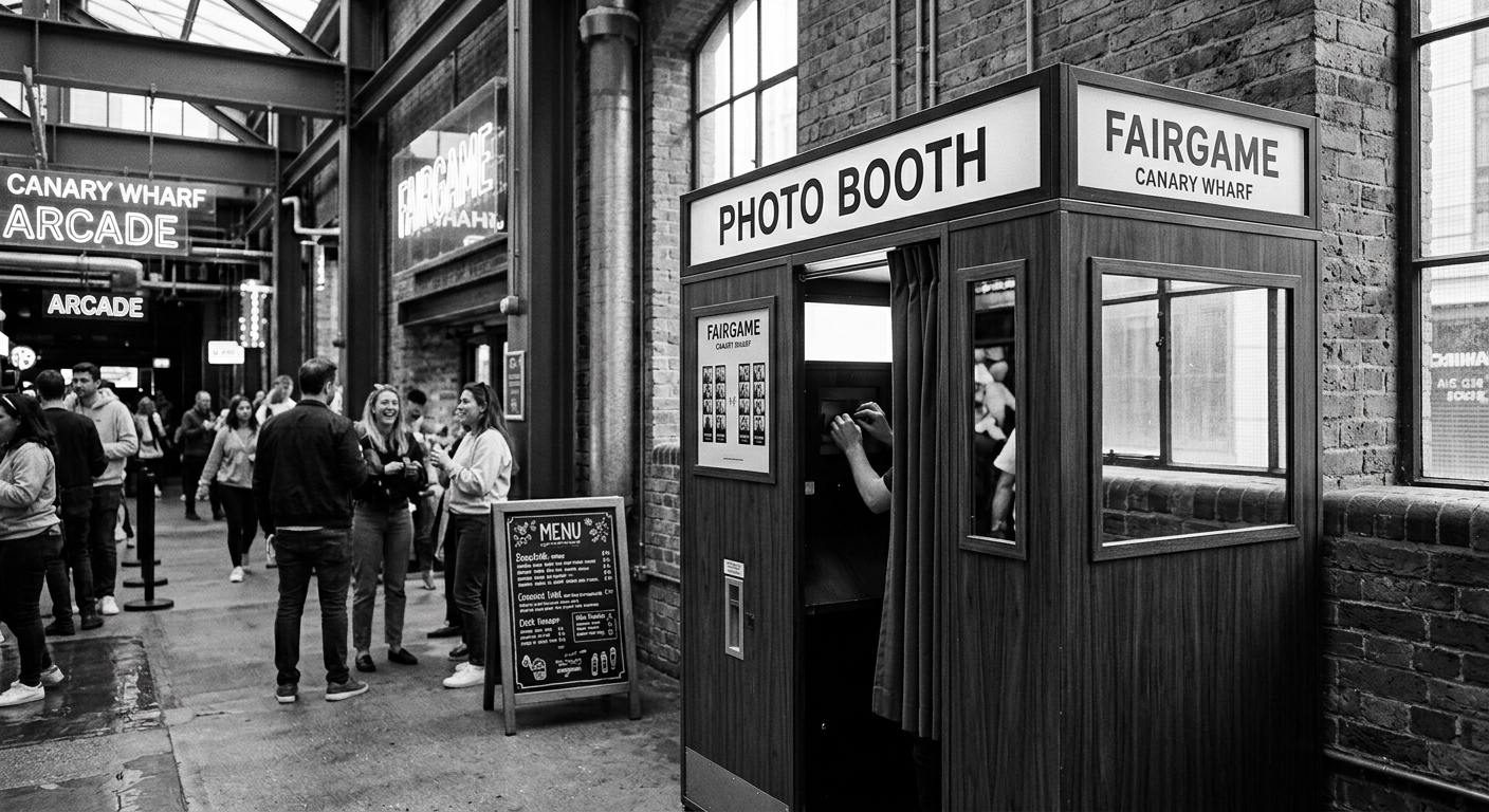 London Analog Fairgame Canary W Booth Beacon